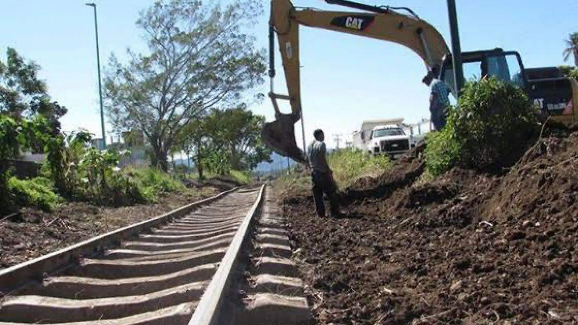 vias, tren maya, trabajos,